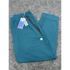 Outerknown Men's Large Performance Active Joggers Pants Blue Comfort Stretch